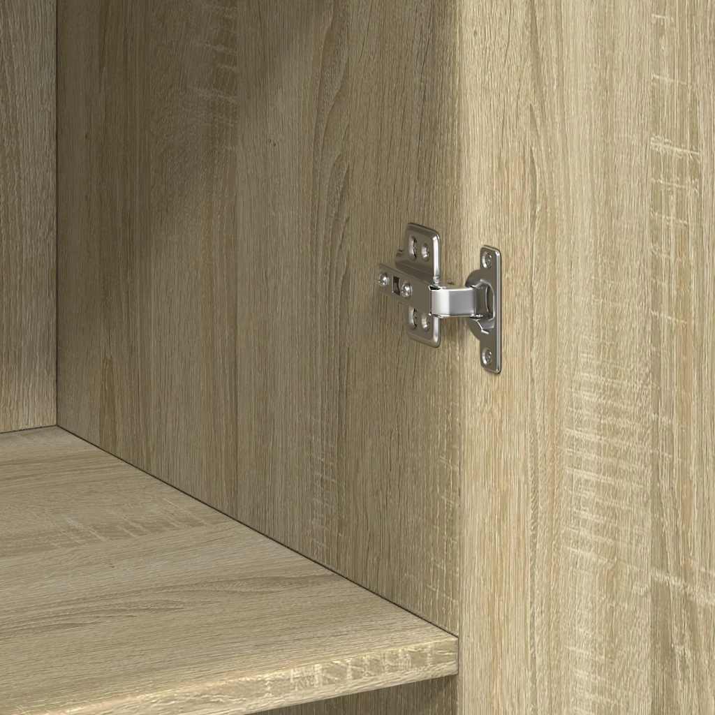 Highboard Sonoma Oak 70x42.5x185 cm Engineered Wood